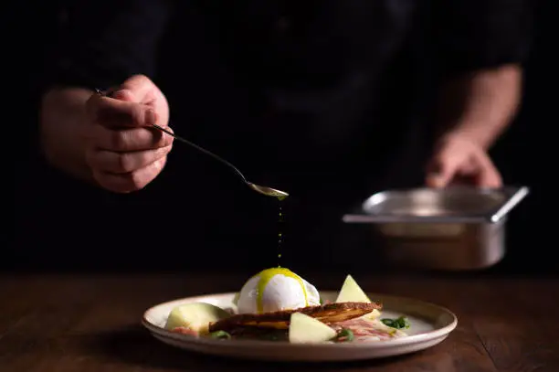Emplatado de alta cocina