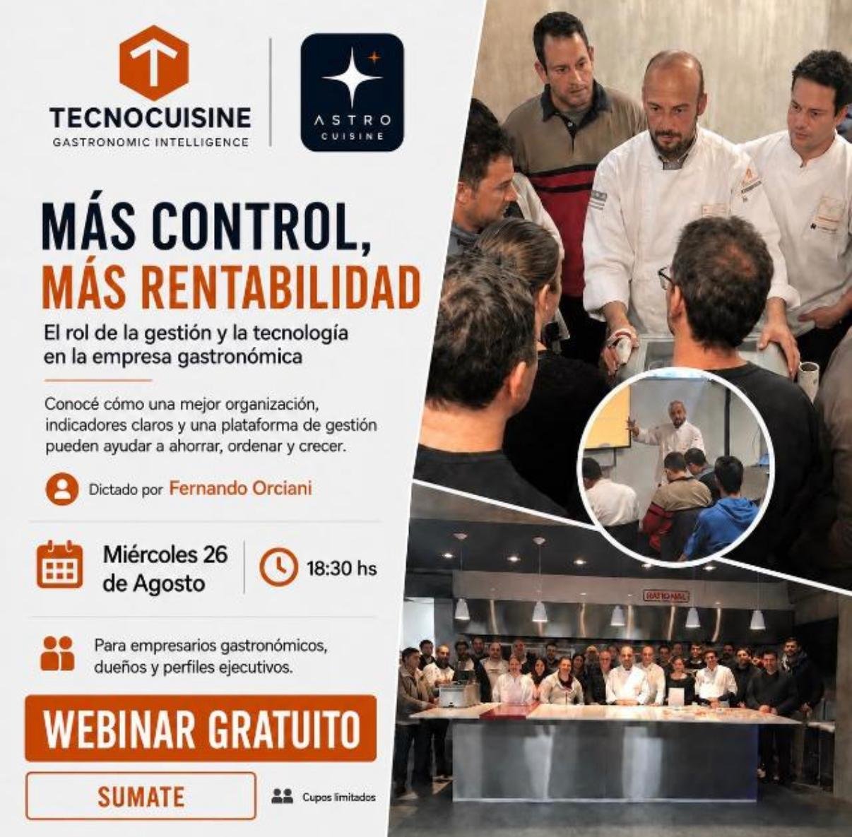 Webinar gratuito: Más control, más rentabilidad
